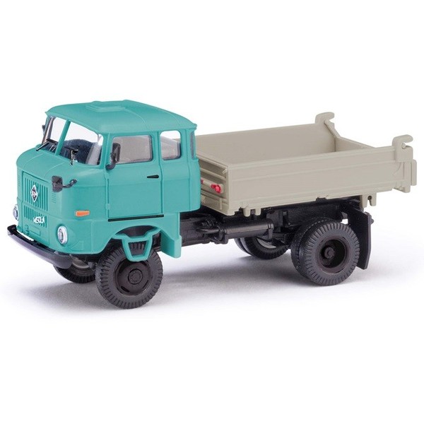 Busch 95287 - H0 - Espewe: Ifa W50 LA/3SK (Dreiseitenkipper), Speditionskabine-image