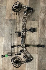 Mathews Halon 32 6 Compound Bow, Hunt Ready, Complete, Extras, LH 60-70lbs