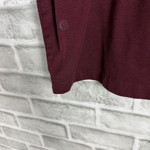 Lululemon Evolution Solid Maroon Performance Stre… - image 4