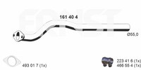 Abgasrohr Ernst 161404 Ab Zwischenrohr FüR Vw Tiguan Tsi 4Motion
