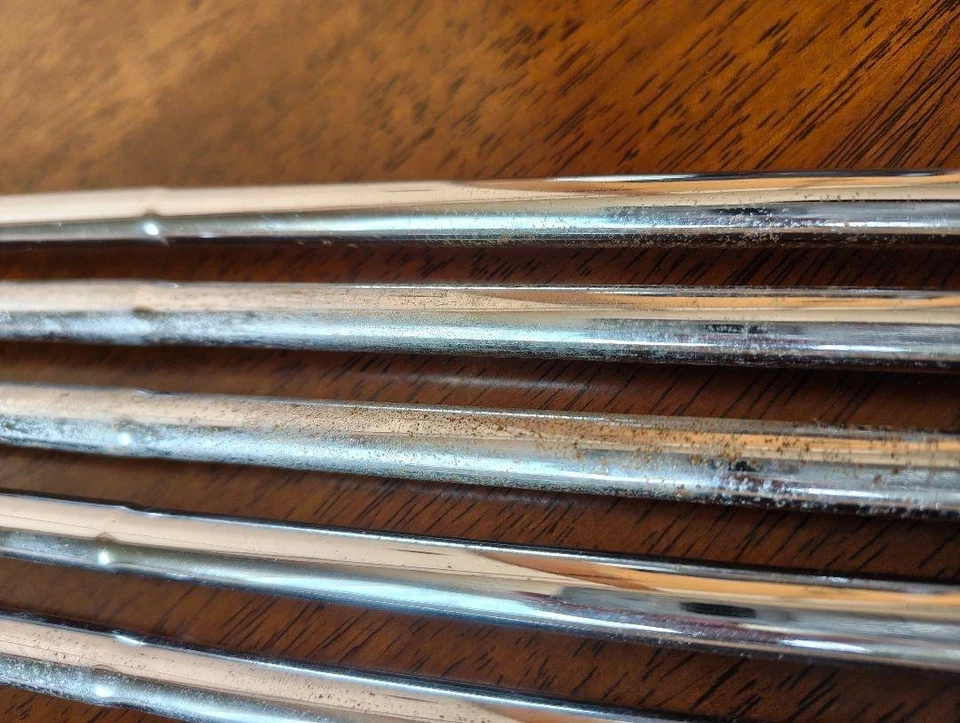 ◼️9pcs◼️ Mizuno MS-11 Iron Set 9clubs 3-9,Pw,Sw Shaft PRECISION FM6.0 Stiff Flex - Image 2 of 4