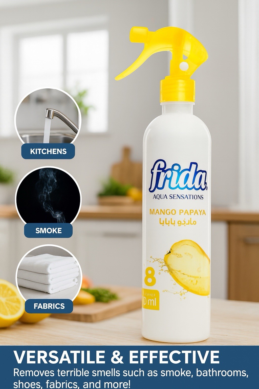 Frida " Air Freshener Spray 16.2oz: Long-Lasting Freshness, 