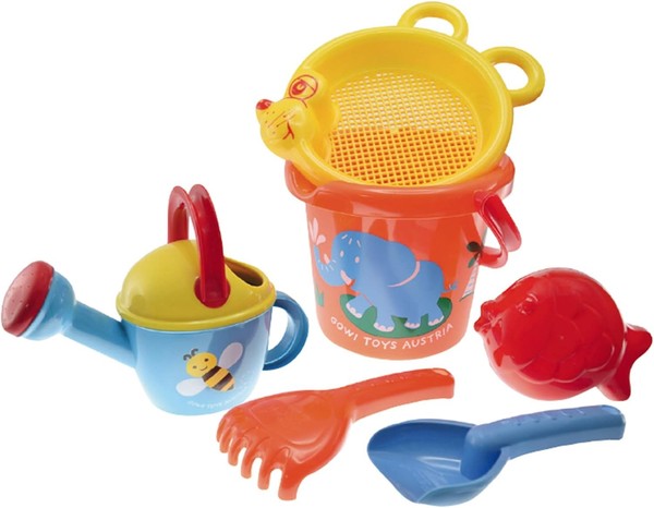 Gowi 558-38 Sand Set Maus, 6Teilig, SandkäSten Und Sandspielzeug-image