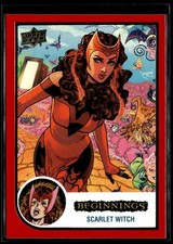 2023 Upper Deck Marvel Beginnings Red #70 Scarlet Witch