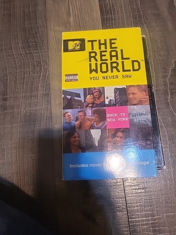 1999 MTVs The Real World You Never Saw - Back To New York Sealed VHS