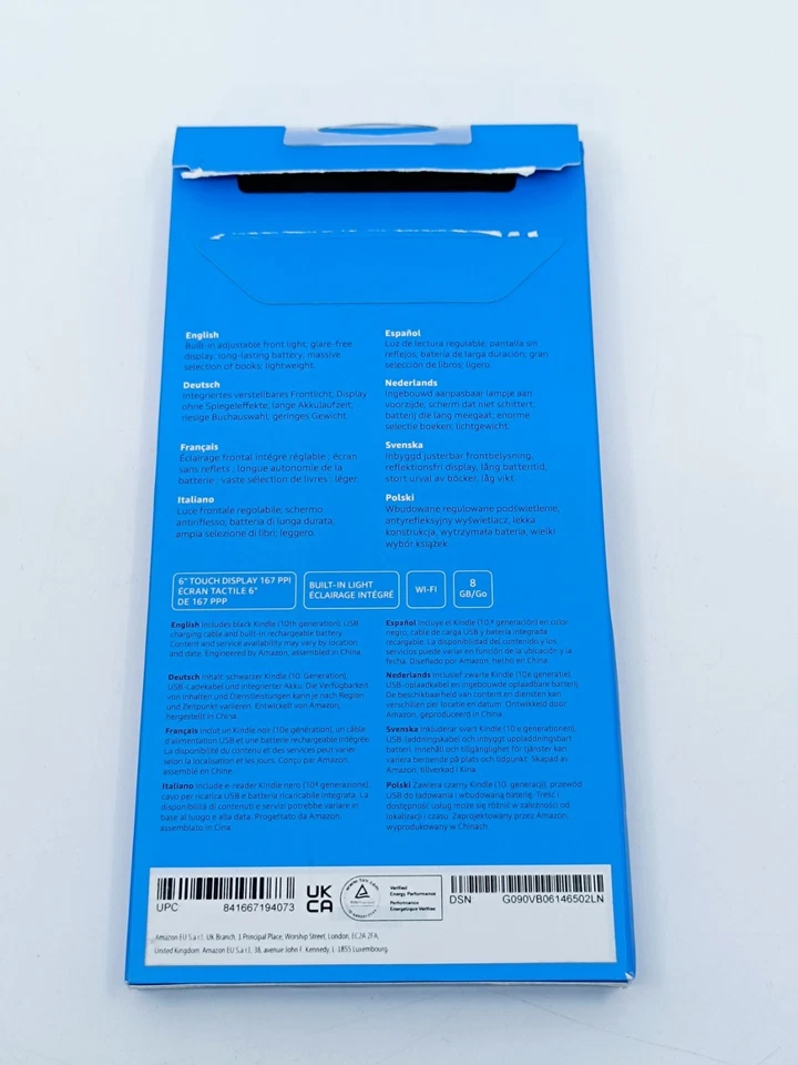 Amazon Kindle 10. Generation 6" E-Reader mit Frontlicht & WLAN 8GB Schwarz_0.2_5 - Bild 3 von 4