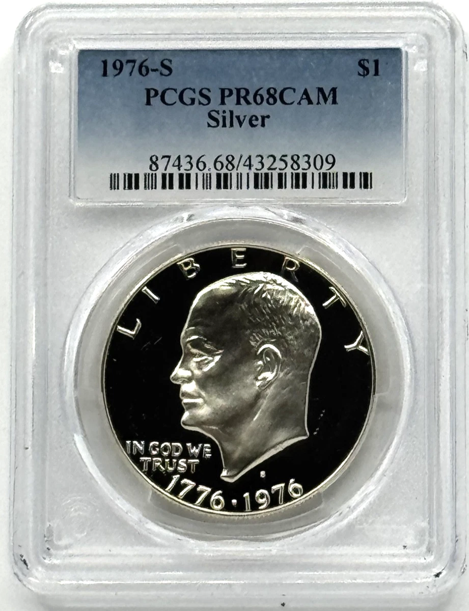 PR 68 Graded 1976 Eisenhower Dollars (1971-1978) for sale | eBay