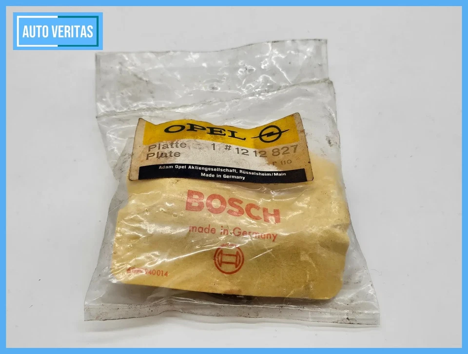 Original Opel Bosch repair plate Ignition distributor 1212827 1237110034 - Image 2 of 4