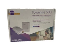 NETGEAR XAVB5201v2 Powerline 500 Mbps Network Adapter Homeplug Av (Pack of 2)
