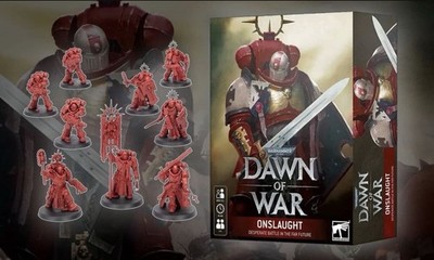 Warhammer Onslaught Dawn of War 40k Board Game NEW SEALED Complete