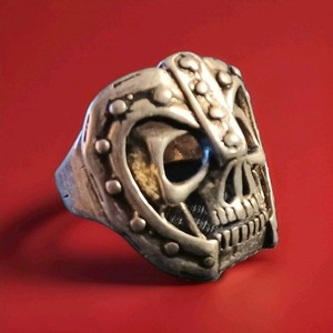 Vtg▪︎ 1985▪︎ G & S ▪︎ MEN’S ▪︎ SZ 12▪︎STERLING SILVER 925 SKULL RING ▪︎ 16 GRAMS