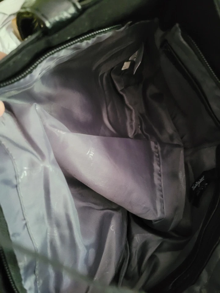 Thirty-One Bolso de Hombro Negro Cartera Bolso de Mano con 4 Fundas de Falda Intercambiables Foto 2 de 4