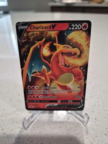 Charizard V 2023 Pokemon Sword & Shield Crown Zenith Card # 018/159