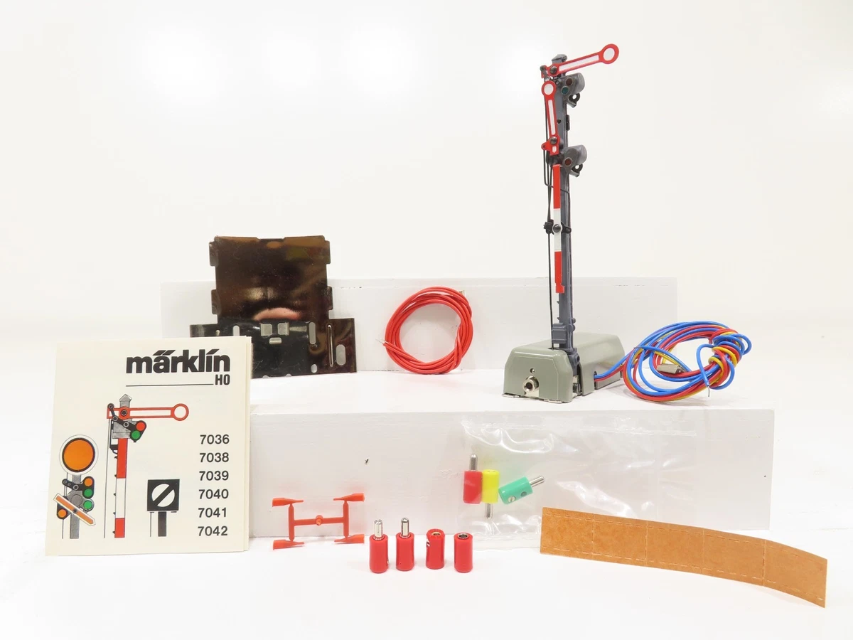 Märklin HOゲージ 信号機セット 5113 7188 7039 7040 Märklin HOゲージ 信号機セット 5113 7188 7039 7040