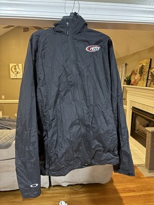 MOakley Richard Petty Motorsports Jacket XXXL Black Rain Windbreaker Coat