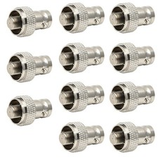 10Pcs MX to BNC Antenna Adapter for Motorola GP300 GP68 HT750 HT1250 EX600 P110