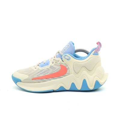 Nike Damen Giannis Immortality Beige/Blau/Pink Zoom-Dämpfung Sneaker EU 36.5