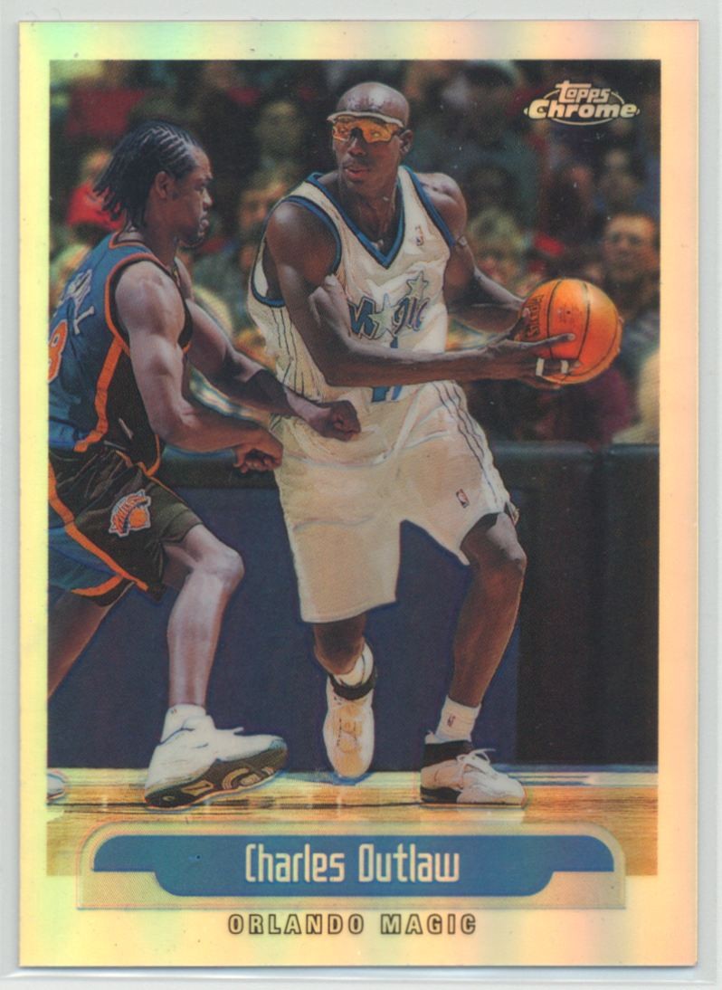 Charles Bo Outlaw 1999-00 Topps Chrome Refractor #135 Orlando Magic