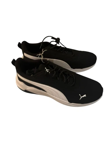 Puma Zip C Sneakers Uomo Nero Bianco US 13