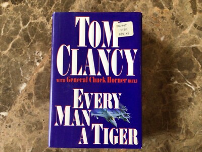 Every Man a Tiger by Tom Clancy (1999, Hardcover) First Edition ISBN 0399144935