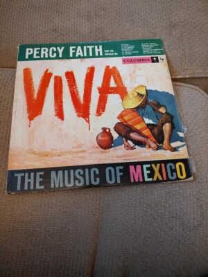 PERCY FAITH VIVA THE MUSIC OF MEXICO COLUMBIA RECORDS CS 8038 VINYL LP 173-52