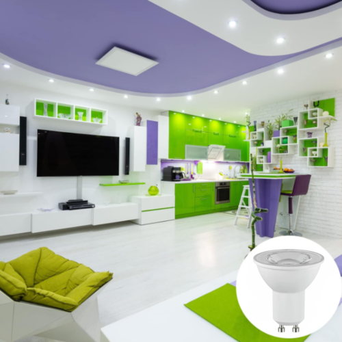 LED GU10 Light Bulbs Warm Cool White Spotlight Energy Saving 230V - Picture 8 of 8