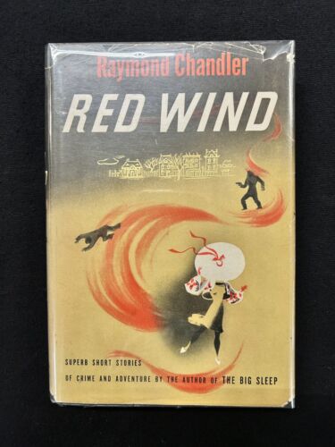 Raymond Chandler  RED WIND short stories 1946 World FIRST 1st HCDJ - Picture 1 of 6