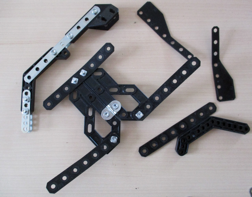Lot De 50 Clavettes En Plastique MECCANO Ref 35 - Occasion Proche Du Neuf