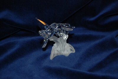 Swarovski Crystal 166184 Hummingbird Bird Figurine 7615 000 001