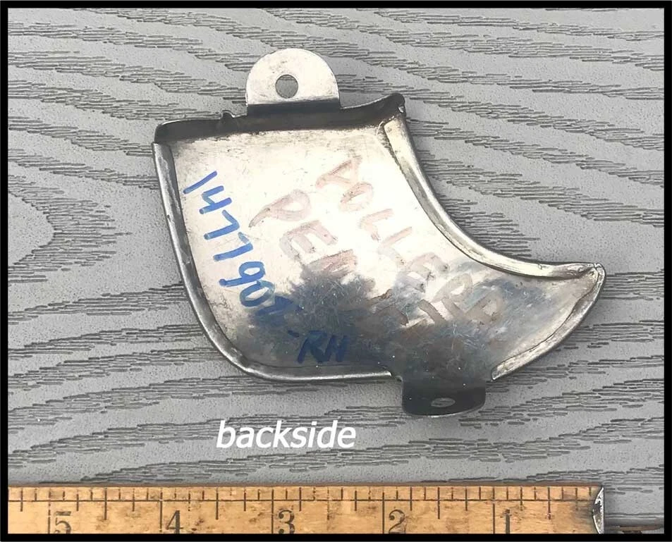 NOS 1953 Plymouth Right Rear 4-Door Lower Moulding Cranbrook Cambridge Sedan - Image 2 of 4