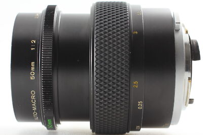 Exc+++++] Olympus OM-System Zuiko Auto-Macro 50mm f/2 MF Lens From