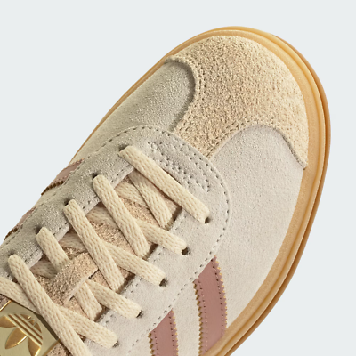 adidas Gazelle Bold JS3893 Cream White Warm Clay Sand Strata