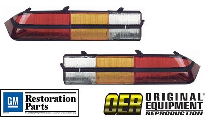 Oer 1978 1979 1980 1981 Camaro Z28 Tail Light Lens Pair New Ebay