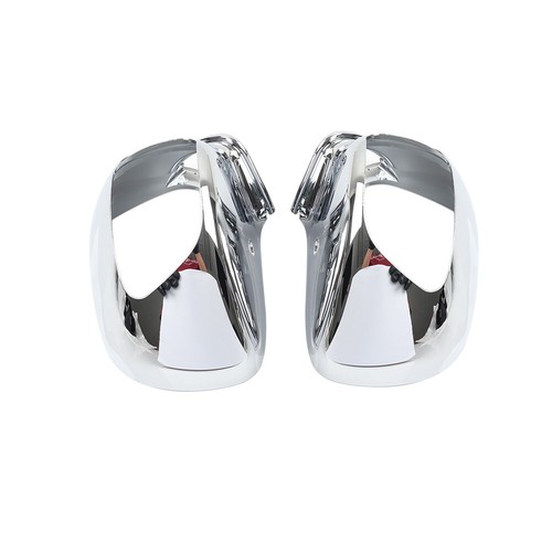 Rear View Side Mirror Housing Case Cover For Honda GL1800 GOLDWING 01-11 Chrome - Picture 9 of 9