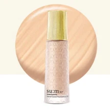 SU:M37 sum37 Losec Summa Elixir Velvet Cover Foundation 30ml/ free gifts
