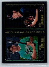 2001 Topps Chrome #277 Adrian Gonzalez / Adam Johnson DPK NrMt-Mint