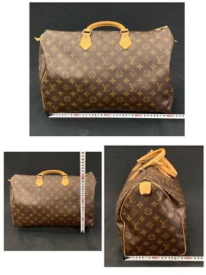 Authentic LOUIS VUITTON Monogram Speedy 40 Hand Bag M41522 LV from