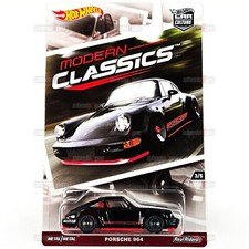 2017 Hot Wheels PORSCHE 964 black - Modern Classics - HW Car Culture 1:64 DWH67