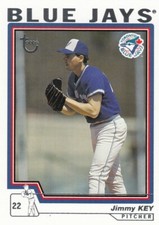 JIMMY KEY TOPPS RETIRED SIGNATURE EDITION BASE BLUE JAYS YANKEES #53 2004 04