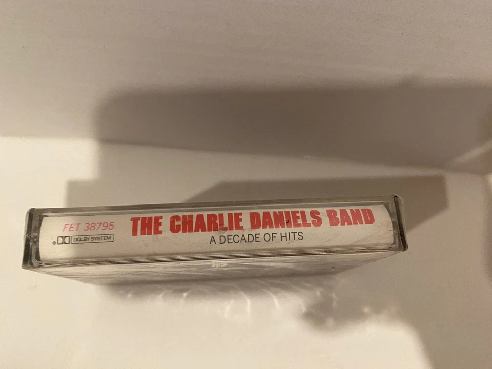 The Charlie Daniels Band A Decade Of Hits Cassette Tape 1983 Epic FET 38795 - Image 3 of 4
