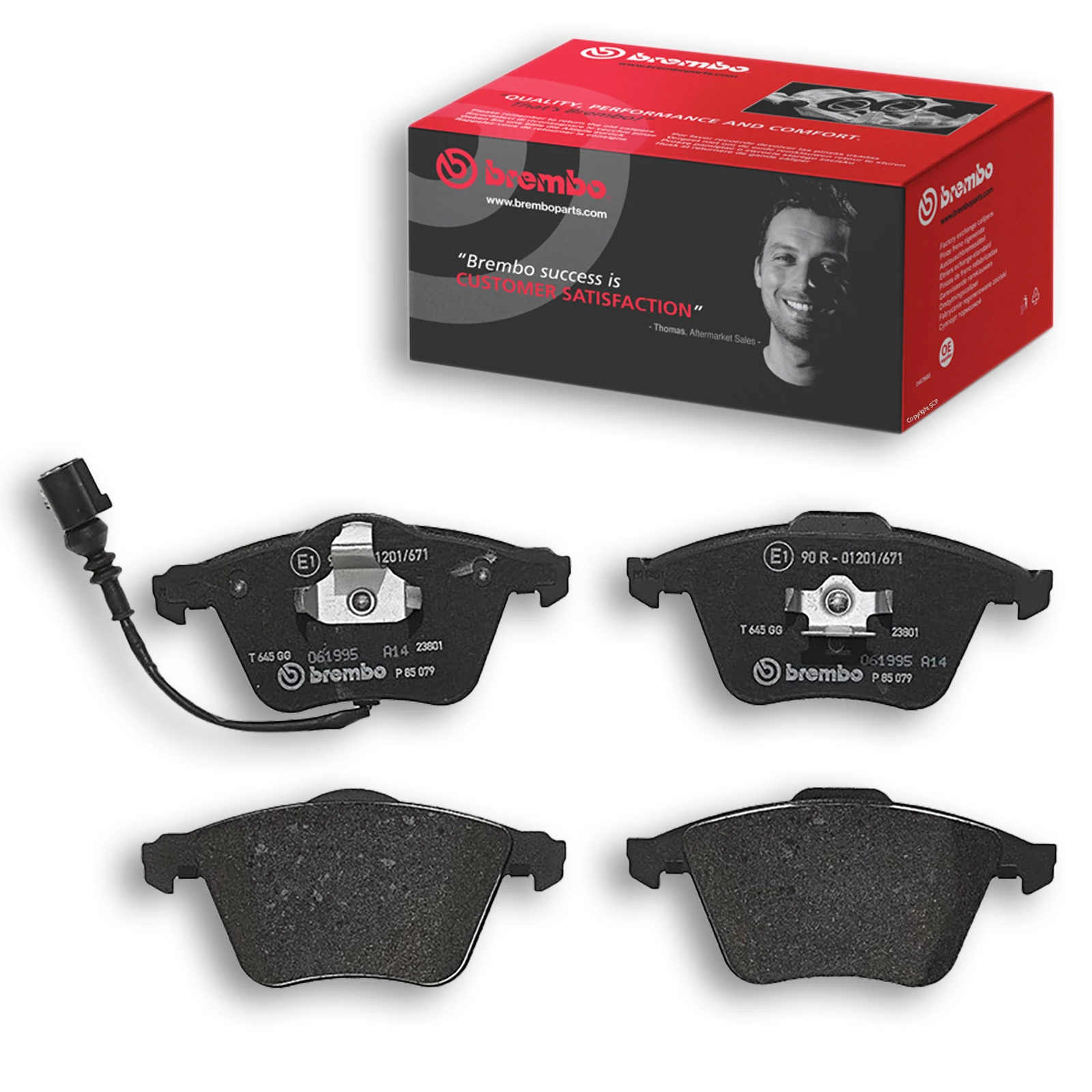 Fits BREMBO P 85 079 Brake Pad Set, Disc Brake ⭐UK Stock⭐ - Image 12