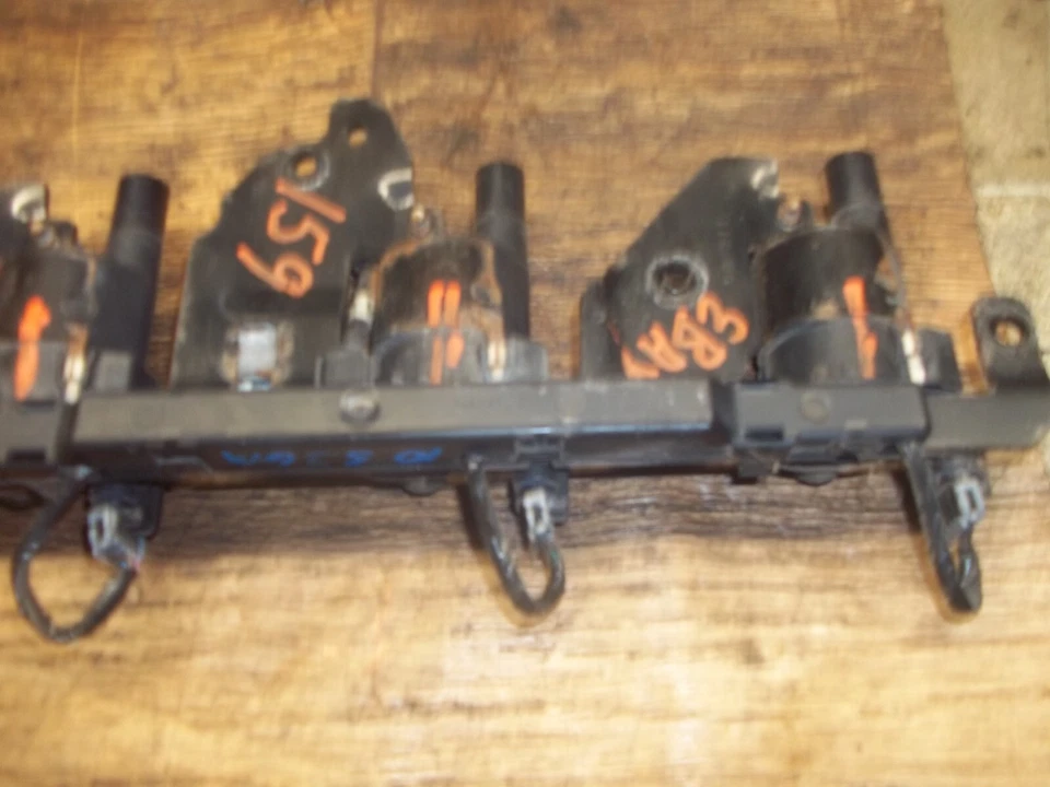 Juego de 4 bobinas de encendido redondas Silverado Sierra 2500 3500 2007-2019 Foto 3 de 4