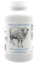 Grass Fed and Finished New Zealand Sheep Testicle - 90 Capsules