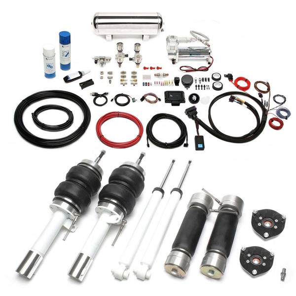 TA-TECHNIX Luft Fahrwerk Airmanagement Audi A3 Seat Leon Vw Golf 4 11,5L Chrom-image