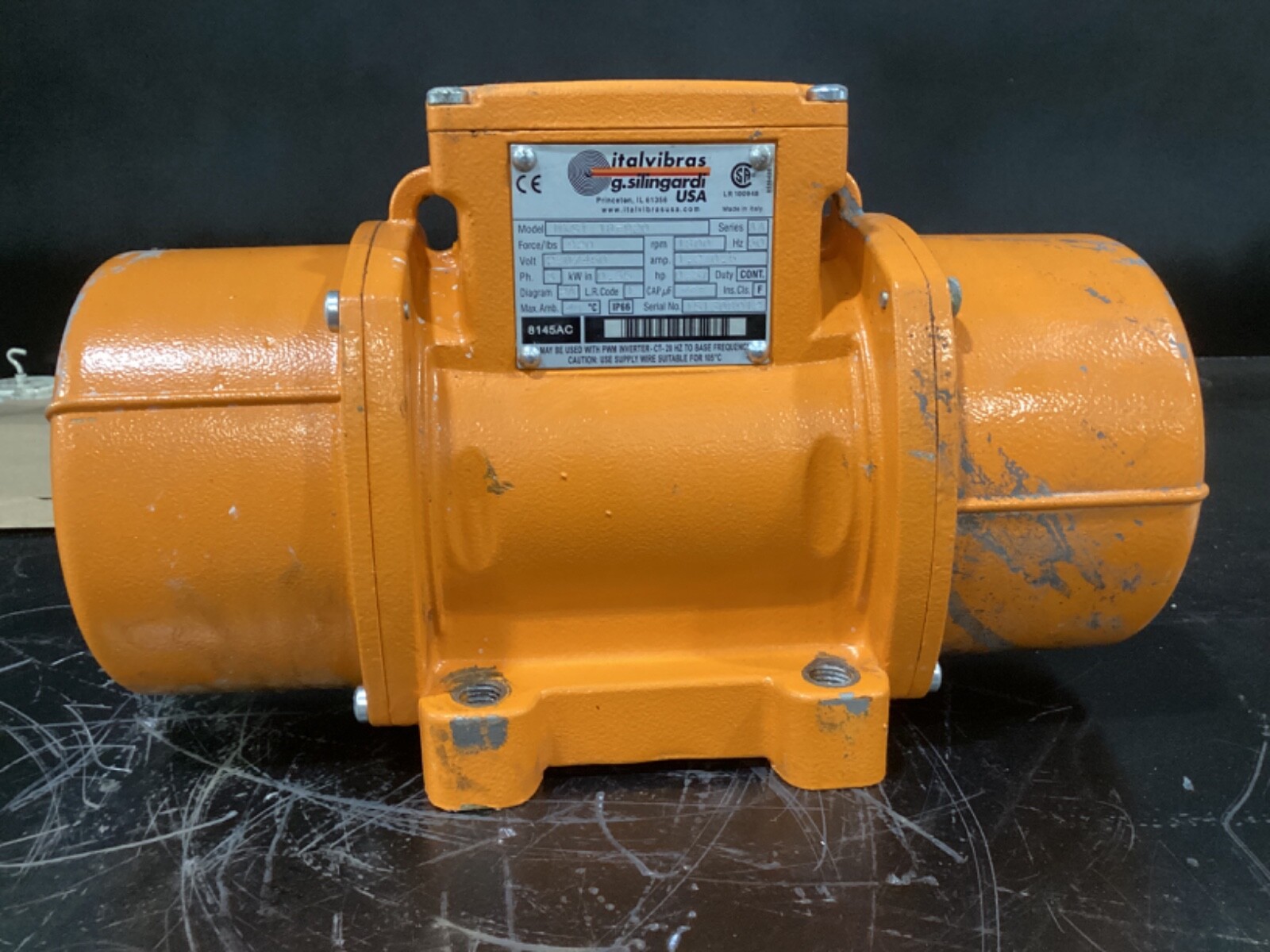 Italvibras MVSI 18-920 Ser AA 1800rpm 60hz 230/460v #108H95FML