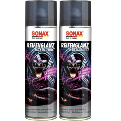 Reifenglanz SONAX Reifenglanz Special Edition Black Beast Effect 2 x 500 ml