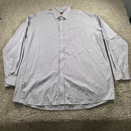 Eton, Vintage Eton Shirt Men XXL Blue Plaid Button Down Preppy Classiccore Pocket