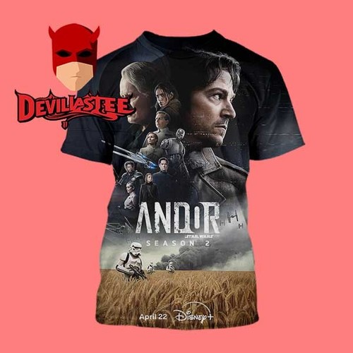 Andor Season 2 Star Wars Disney All Over Print 3D T-Shirt | eBay