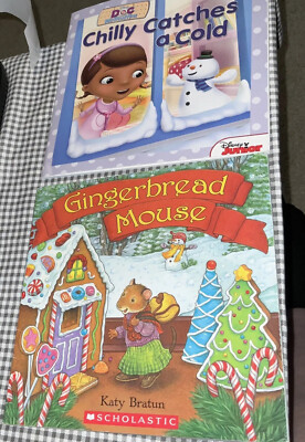 Doc Mcstuffins Chilly Catches a Cold 2013 1st Ed, Gingerbread Mouse 2008 1st Ed