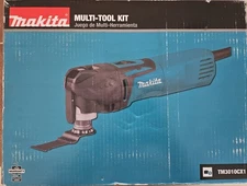 Makita 3 Amp Corded Variable Speed Oscillating Multi-Tool Kit TM3010CX1, NEW